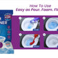 Pristino Pure Combo Pack — Septic Tank Cleaner Powder(500G) + Toilet Foam Cleaner (4 x 150g)