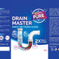 Powerful Drain Cleaning Powder, Toilet Cleaner Liquid - 2 pristino pure drain master powder (COMBO )